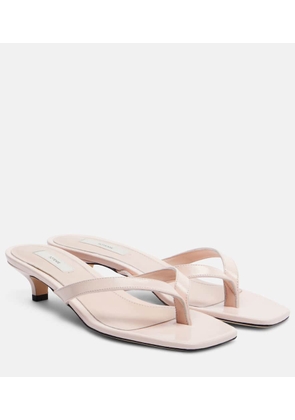 Toteme Leather thong sandals