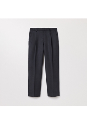 The Wool Trousers Dark Navy