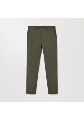 The Slim Chino Khaki Green