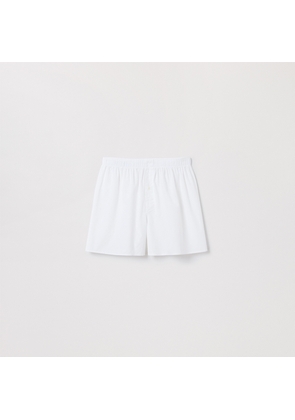 The Boxer Shorts White