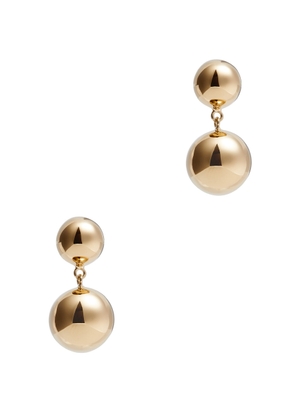 Lie Studio The Caroline 18kt Gold-plated Drop Earrings - One Size