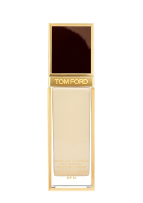 Tom Ford Shade and Illuminate Soft Radiance Foundation SPF 50, Warm Sand, Matte Texture, Long-lasting Coverage, Oil-free Formula - 1.1 Warm Sand