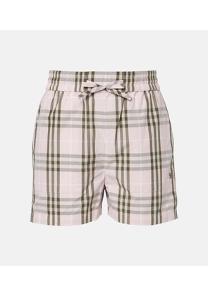 Burberry Burberry Check cotton shorts