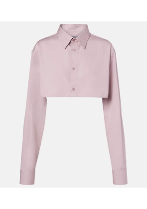 Balenciaga Cropped cotton shirt