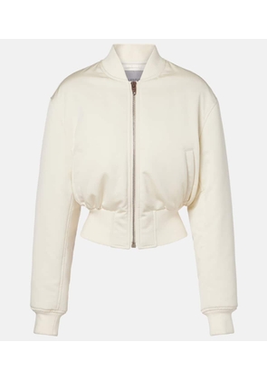 Balenciaga Cropped bomber jacket