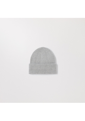 The Cashmere Beanie Light Grey Melange