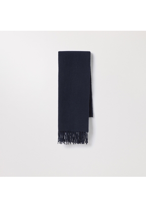 The Cashmere Wool Scarf Dark Navy