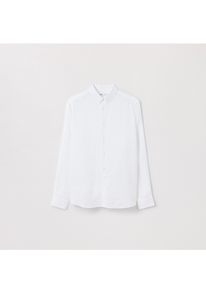 The Linen Shirt White