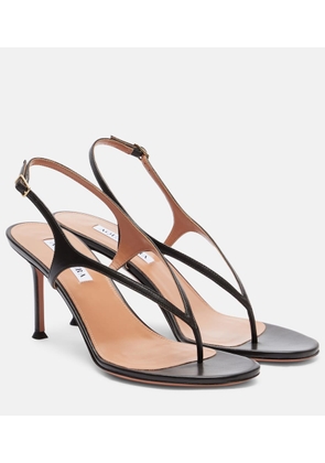 Aquazzura Bikini leather thong sandals