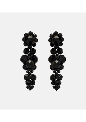 Simone Rocha Crystal-embellished drop earrings