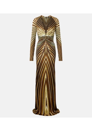 Roberto Cavalli Printed maxi dress