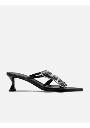 UPCYCLED FLOWER STRAPPY SANDAL