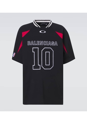 Balenciaga x NBA logo cotton jersey T-shirt