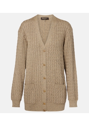 Loro Piana Bihar cable-knit cardigan