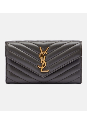 Saint Laurent Cassandre matelasse leather wallet