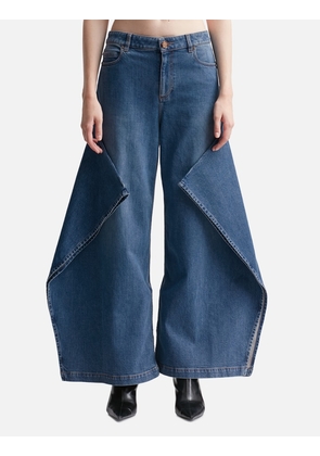 DENIM TROUSERS