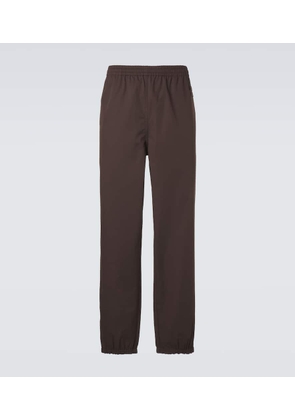 Miu Miu Cotton twill tapered pants