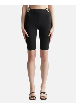 Heart Detail Bike Shorts
