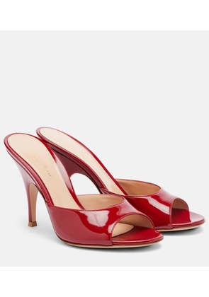 Gianvito Rossi Patent leather mules