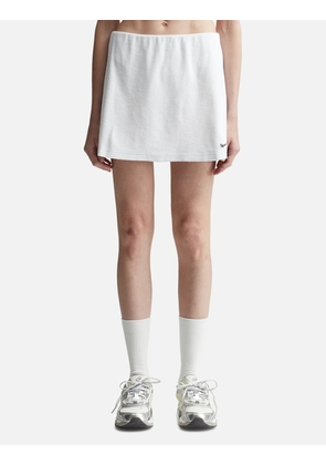 Serif Logo Terry Skirt