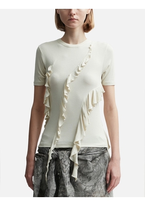 Ruffle Draped Top
