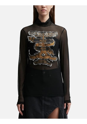 Paris Best Patch Mesh T-Shirt
