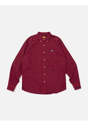 Gingham Check Button Down Shirt
