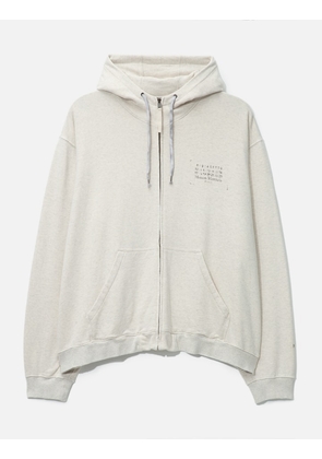 Stamp Logo Zip Hoodie