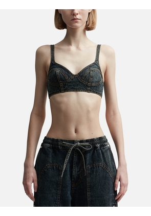 DENIM BRALETTE
