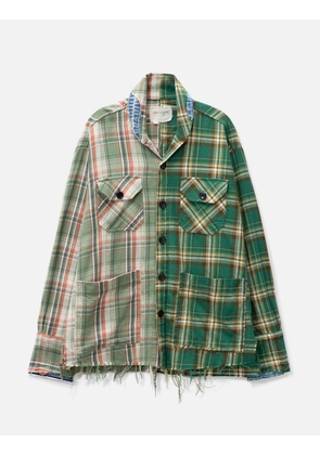 Shawl Collar Boxy Shirt