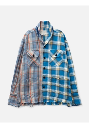 Shawl Collar Boxy Shirt