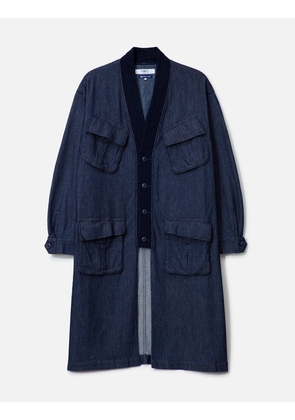 Haori Jungle Long Jacket Rinse