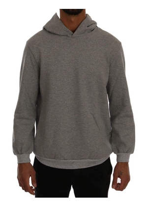 Daniele Alessandrini  Pullover Hodded Cotton Sweater - XXL