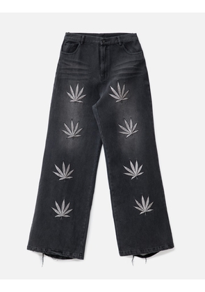 Flared Leaf Denim