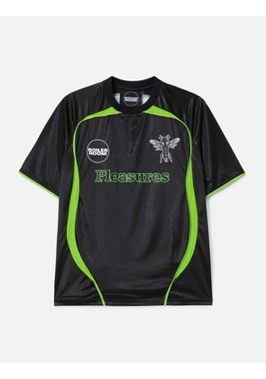 Pleasures X Boiler Room Aqua Soccer Jersey