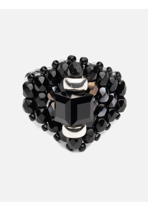 Needles X Tie A Knot Square Crystal Beads Ring