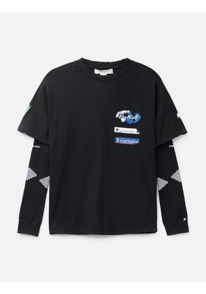 Piet F.C. Knitted Sleeve T-Shirt