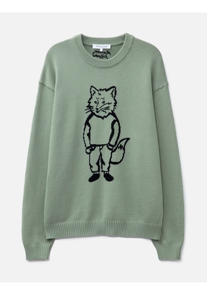 Dressed Fox Intarsia Jumper