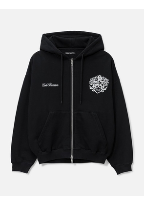 Collegiate Crest Zipped Hoodie