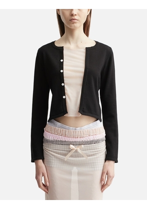 Mesh Layered Cardigan