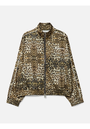 Leopard Piped Track Jacket