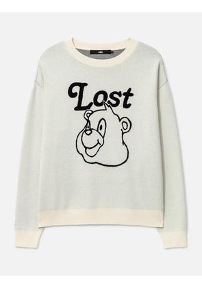 Bear Face Knit Sweater