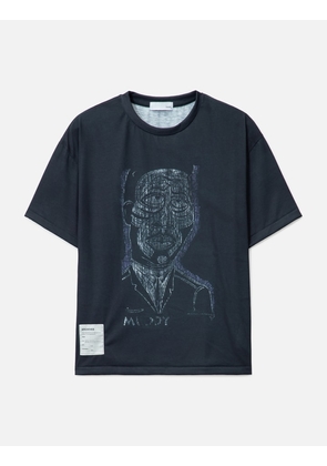 Short Sleeve Trompe L'oeil Scratch T-Shirt