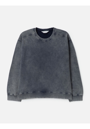 Embroidery Dyed Long Sleeve T-Shirt