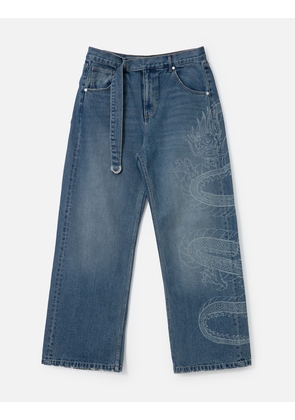 3.PARADIS X Bruce Lee: Laser Print Jeans