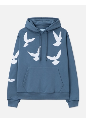 Flying Doves Hooded Sweater