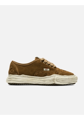 'BAKER' Original Sole Western Detail Suede Low-Top Sneaker