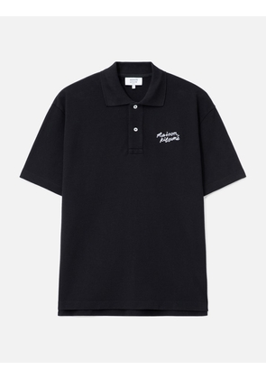 Maison Kitsune Handwriting Comfort Polo