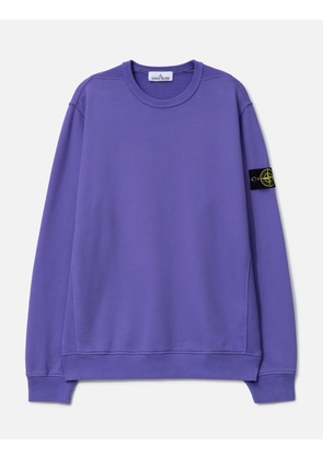 Brushed Organic Cotton Fleece Crewneck Sweatshirt