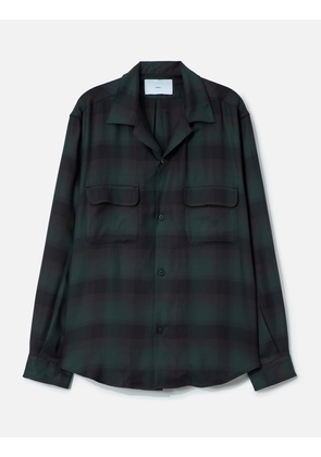 Plaid Open Collor Shirts